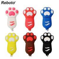 Reboto Cartoon Cat Foot Usb Flash Drives Pink Blue Black Multicolor Usb Flash Drive 32GB 8GB 16GB Usb Pendrive Memoria Usb Stick