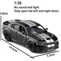 1:32 Dodge Charger SRT Hellcat Simulation car of Model Alloy Toy car muscle vehicle children Classic Metal Cars birthday gifts