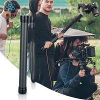 JUNRU3703คาร์บอนไฟเบอร์โมซ่าแอร์2 Zhiyun สำหรับมืออาชีพก้านต่อขาตั้งอุปกรณ์เสริมเสาไม้ยืดได้สำหรับ DJI 1/4 เสาต่อก้าน Stabilizer แบบสามขา