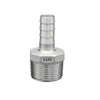 1/4 - 2 BSP Male Thread x Barb Hose Tail 316 Stainless Steel Water Pipe Fitting Reducer Pagoda 316L Joint Coupling Connector