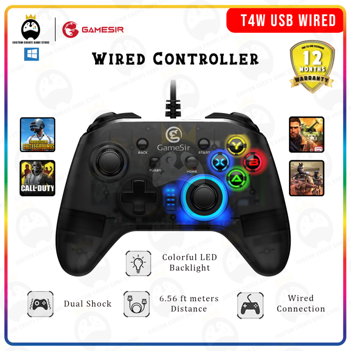 GameSir T4W USB Wired Gamepad Controller Gaming for Switch Steam PS3 ...