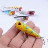 ลอยเหยื่อล่อปลาเหยื่อแบบแกว่งฉวัดเฉวียน Lure เหยื่อตกปลาชุด SwimBait Lure Umpan Mancing 5ซม./4.9G 1Pcs Gewang เหยื่อตกปลาอุปกรณ์ตกปลาน้ำล่อ Whopper Plopper Popper Spinner เหยื่ออุปกรณ์เหยื่อล่อตกปลาสำหรับตกปลาพลาสติกเหยื่อตกเบ็ด