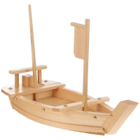 ซูชิที่ให้บริการแผ่นเรือแผ่น Trayboats ไม้แผ่นเสียงอาหารเรียกน้ำย่อย Bowlboard ซาซิมิขนมแสดงกระดาษสเต็กเค้กขนมขบเคี้ยว