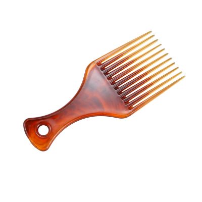 Hair Comb Hair Fork Comb Insert Hairdressing Curly Hair Brush Comb Hairbrush Styling Tool for Men &amp; Women