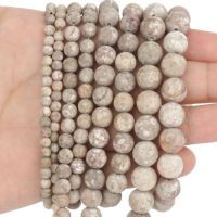 Natural Matte Maifan Stone Frosted Jades Round Loose Spacer Beads for Jewelry Making DIY Charms Handmade Bracelet Necklace