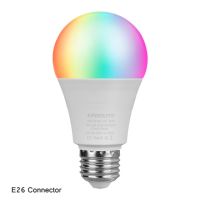 หลอดไฟไฟอัจฉริยะควบคุมผ่านไวไฟ7W B22 E26 E27 Led หลอดไฟ Rgb ทำงานร่วมกับอเล็กซา/Google 2700-6500K หลอดไฟมายากลฟังก์ชั่นตั้งเวลาหรี่แสงได้