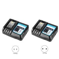 {“: สำหรับ Makita DC18RC เครื่องชาร์จแบตเตอรี่พร้อมจอแสดงผล LED 6AH 14.4V 18V ที่ชาร์จไฟใน BL1860 Bl1430 Bl1830