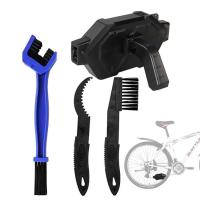 Chain Cleaning Brush Bicycle Chain Cleaning Tool Set Portable Bicycle Chain Cleaning Tool Set Bicycle Cleaning Brush Bike Chain Cleaner Outdoor Accessory for Mountain Cycling cosy