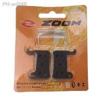 ZOOM Brake Pads MTB Bicycle Disc semi-metal Disc Brake Pads for Shimano HB100 HB875 HB870 M595 M596 M585 775 M535 Disc Brakes