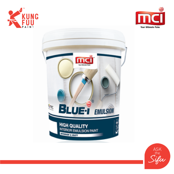 BLUE I EMULSION High Quality 18 Litre Emulsion Paint For Exterior And