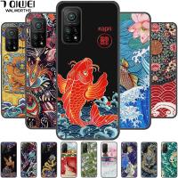 【Great. Cell phone case】สำหรับ Xiaomi Mi 10ครั้ง Pro กรณี3D ย้อนยุคนูนซิลิโคนปกโทรศัพท์สำหรับ Xiaomi 11ครั้ง Pro กรณีบรรเทา C Oque นุ่มสำหรับ Mi10T Pro 5กรัม10ครั้ง