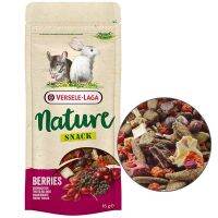 (ส่งฟรี)Versele-Laga Nature Snack Berries ขนมกระต่าย ชินชิล่า แกสบี้ หนูเดกู รสเบอร์รี่รวม ผลไม้ป่า (85g)