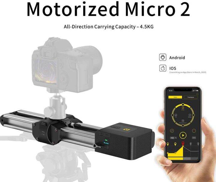 Zeapon Motorized Micro 2 Camera Slider | Lazada