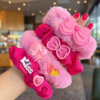 Princess Hair Rope Womens Hand Rings For Cosplay Princess Cosplay Headband Absorbent Wrist Sweatband Pink Hair Rope