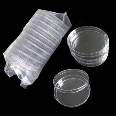 Yingke จาน Petri พลาสติก30/60/70มม. 10ชิ้นพร้อมฝาสำหรับแผ่นห้องปฏิบัติการยีสต์แบคทีเรีย