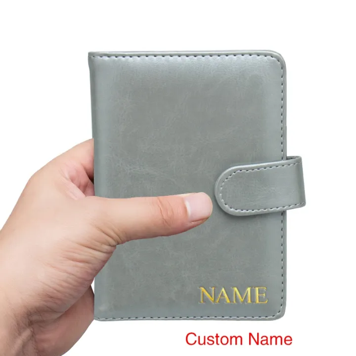 Customize Name Personalized Passport Cover Women Travel Covers for