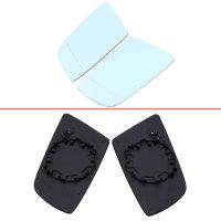 Car-styling White LeftRight Exterior Door Side Parts Fit for BMW E60 E61 E63 E64 Blue Mirror Heated Glasses Rear View Lens