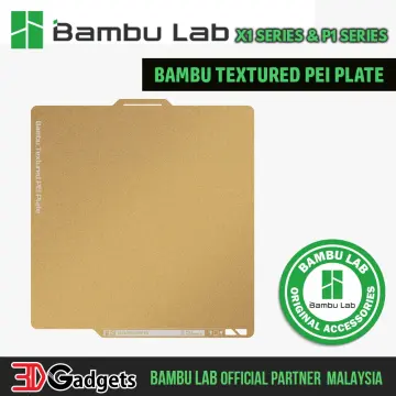 Bambu Textured PEI Plate– Ultimate 3D Printing Store