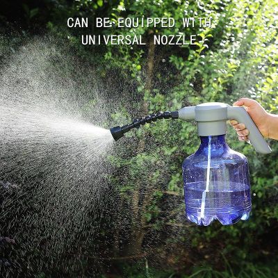 3L Electric Spray Bottle USB Rechargeable Automatic Watering Can Household Sprayer with Adjustable Nozzle Plant Mister