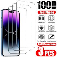 ☽ 3Pcs Tempered Glass for IPhone 14 13 12 11 Pro Max Screen Protector for IPhone 11 13Mini 7 8 14 Plus SE X XS XR 14Pro Glass