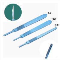 Hign Quality Titanium Blade Handle Bard-Parker Blade Handles Ophthalmic Surgical Instrument