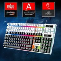 Bosston Brand K310 Gaming Keyboard Wholesale Hot Selling Wired Backlit for Usb Computer Laptop White Or Black Color with Package