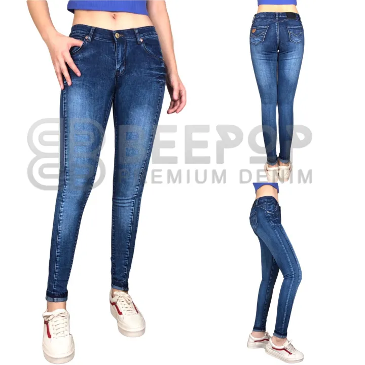 BeePop Urban Wash Strechable Skinny Jeans Slim Fit | Lazada PH
