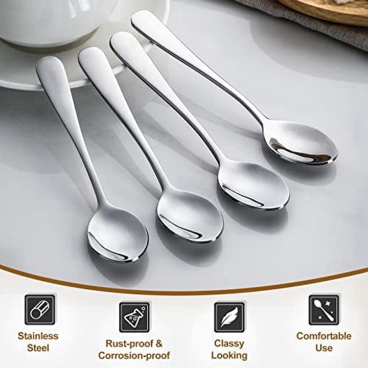 12-pieces-of-espresso-spoon-4-7-inch-stainless-steel-mini-coffee-spoon-dessert-spoon