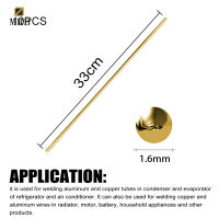 10 PCS Brass Welding Brazing Rods Easy to Use Good Weldability Wear Resistant Excellent Fluidity for Alloy Materials