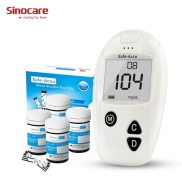 Máy đo đường huyết SINOCARE Safe Accu tặng hộp 10 que thử và hộp 25 kim