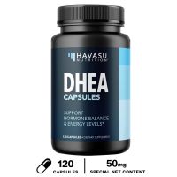 ของแท้!!! Havasu Nutrition DHEA 50 มก., สูตรเพื่อส่งเสริมความอ่อนเยาว์, ปรับสมดุลระดับฮอร์โมนและสนับสนุนกล้ามเนื้อติดมัน ราคาถูก / ส่ง