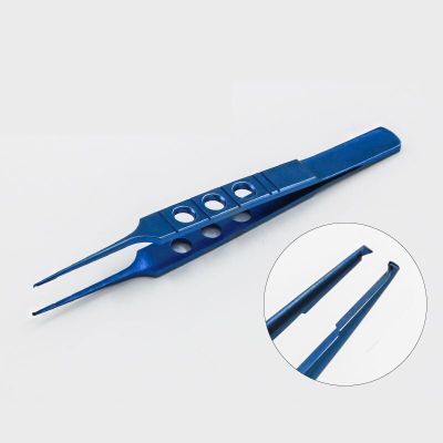 Ophthalmology Microscopy Instrument Tweezers Do You Bite Tweezers Beauty Plastic Tools Double Eyelid Stainless Steel Toothed