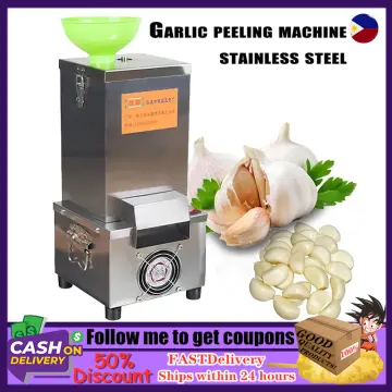 Garlic Peeler Machine Stainless Steel 110/220V Commercial Restaurant  Barbecue Food Processor Electric Garlic Peeling Machine