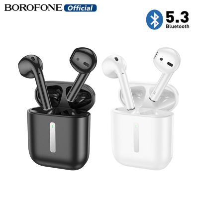 BOROFONE BW38 หูฟังไร้สาย True หูฟังบลูทูธไร้สาย TWS ชุดหูฟัง BT5.3ชุดหูฟังสเตอริโอการควบคุมแบบสัมผัส HiFi เฮดโฟนพร้อมไมค์กีฬาใช้ได้ทั่วไปสำหรั