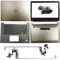 Newprodectstscoming Gold For Dell Vostro 14 5468 V5468 Laptop LCD Back Cover/Front Bezel/Hinges/Palmrest/Bottom Case 0DC02Y 05T9CW 0D9GDC 05Y5Y1