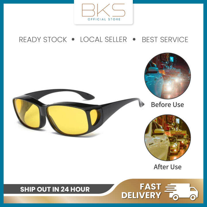 HD Vision Spec Wrap Around Sunglasses Eyes UV Protection Driving Anti