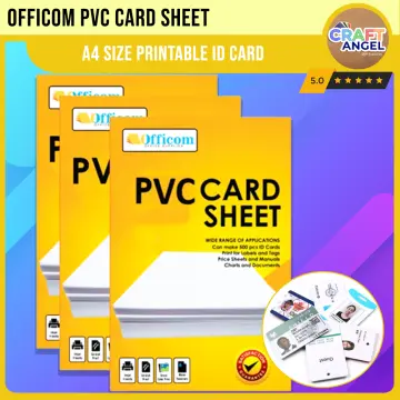 Shop Pvc Id Card Printable with great discounts and prices online - Jun  2023 | Lazada Philippines