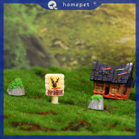 ? Homepet Miniature Fairy Garden เครื่องประดับบ้านขนาดเล็กบันไดสะพานตุ๊กตา DIY CRAFT Flower POT ตู้ปลาตุ๊กตาตกแต่ง