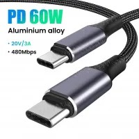 Usb Type C To C Cable 240W Nintendo S22 Galaxy Switch เปิดกระจกสำหรับชาร์จเร็วสาย48v5a Pd3.1เร็ว Ps5 Macbook ได้เร็ว