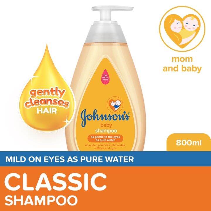 Johnson's Baby Shampoo 800ml Lazada PH