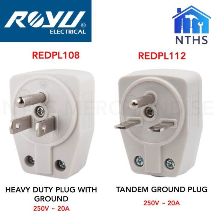 Rb Lhg Royu Heavy Duty Aircon Plug With Ground Lazada Ph