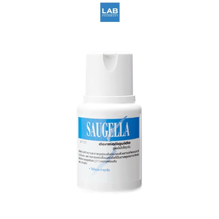 saugella-dermoliquid-สีฟ้า-100-ml-ซอลเจลล่า-เวชสำอางสำหรับทำความสะอาดจุดซ่อนเร้น