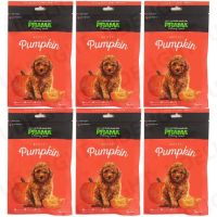 GOP ขนมสุนัข PRAMA Dog Buttery Pumpkin 70g (6 bags) ขนมสุนัข รส ฟักทอง 70กรัม (6 ห่อ) ขนมหมา ขนมสัตว์เลี้ยง