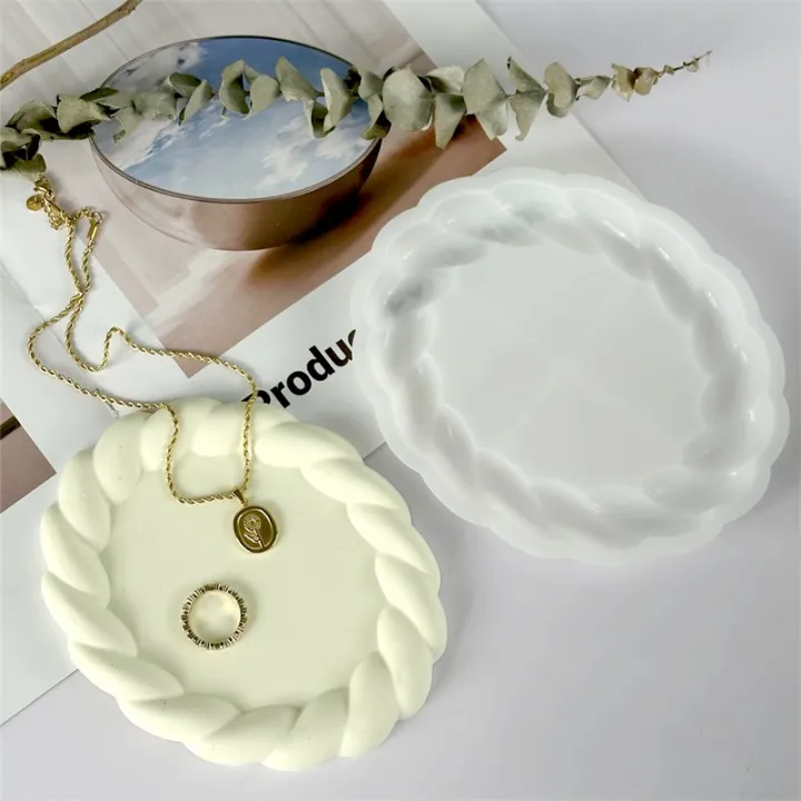 oval-coaster-ornaments-making-home-decor-resin-molds-silicone-mold-diy-creativity-jewelry-display-tray