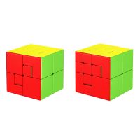 Moyu Meilong หุ่นเชิดหนึ่ง | สอง2X2 3X3ผ้าพันแผล2X2x2ลูกบาศก์ Magic 3X3x3เกม Cubo Magico Mixup เกมส์ประลองความเร็วเกมท้าทายของเล่นแสนสนุกเด็ก