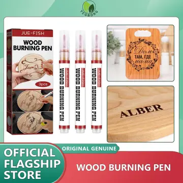 Wood Burning Pen Torch Paste Set 3 PCS Scorch Pen Markers For DIY