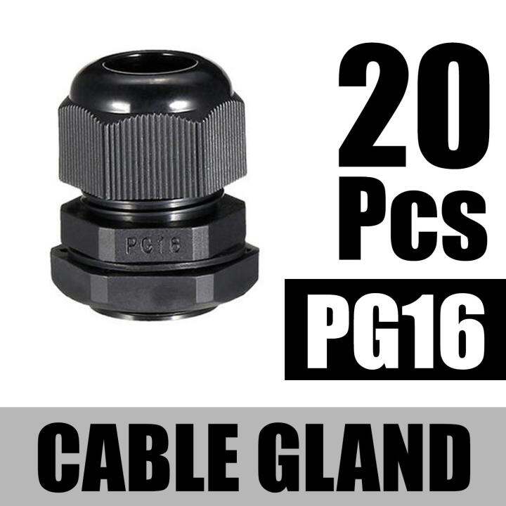 PG16 เคเบิลแกลนด์ Nylon Cable Gland IP68 | Lazada.co.th