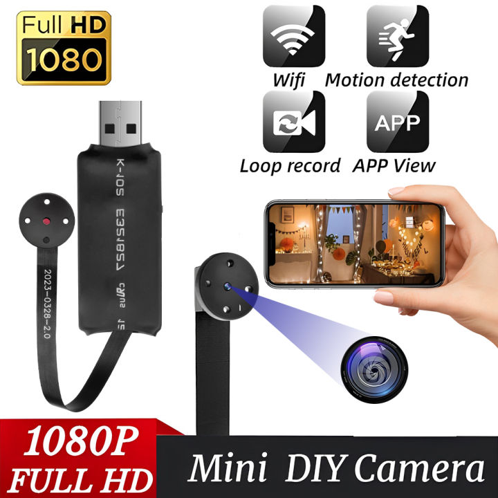 128gb-1080p-hd-ไร้สาย-diy-กล้องขนาดเล็กกล้องซ่อนไร้สาย-wifi-p2p-กล้องซ่อน-ip-สอดแนมมินิรูเข็มโมดูล-diy-วิดีโอดิจิตอล-dvr