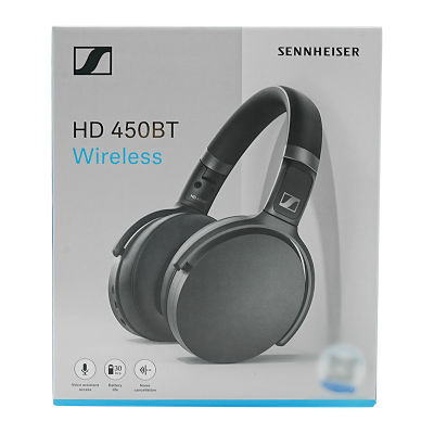 SENNHEISER 450BT HD Overear หูฟังไร้สายบลูทูธตัดเสียงรบกวนที่ใช้งานอยู่