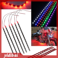 yidibai 6pcs กันน้ำ DC 12V มอเตอร์ LED Strip Underbody Light สำหรับรถจักรยานยนต์รถยนต์